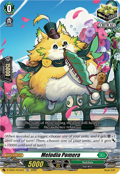 Melodia Pomera (D-TD01/012EN) [Urara Haneyama -Bandmaster of Blossoming Bonds-]