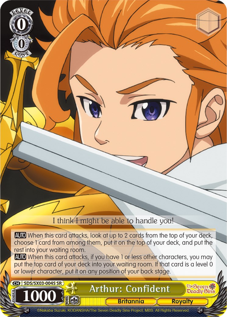 Arthur: Confident (SR)
