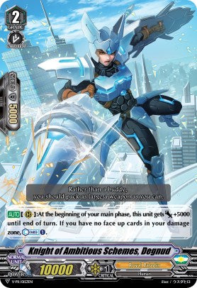 Knight of Ambitious Schemes, Degnud (V-PR/0153EN) [V Promo Cards]