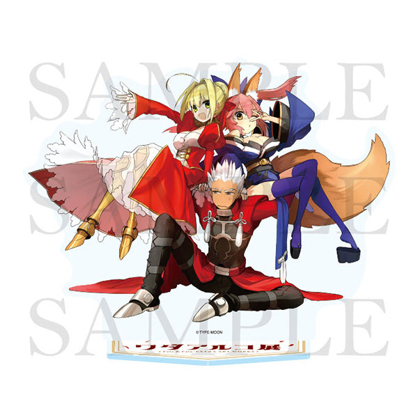 Wada Arco Exhibition : Fate/EXTRA ART WORKS - Nero Claudius & Tamamo & Archer Acrylic Stand