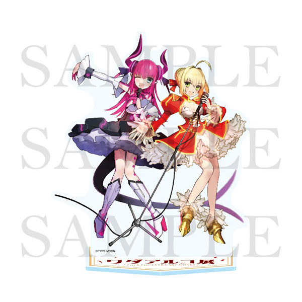 Wada Arco Exhibition : Fate/EXTRA ART WORKS - Nero Claudius & Elizabeth Bathory Acrylic Stand