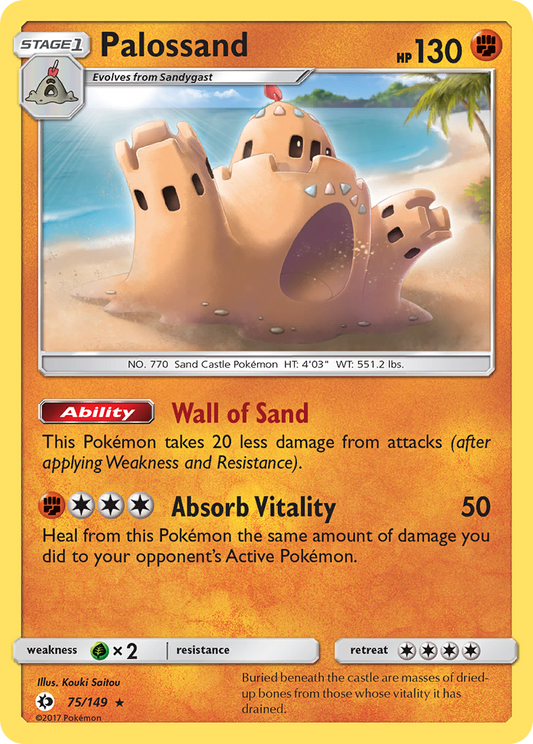 Palossand (75/149) [Sun & Moon: Base Set]