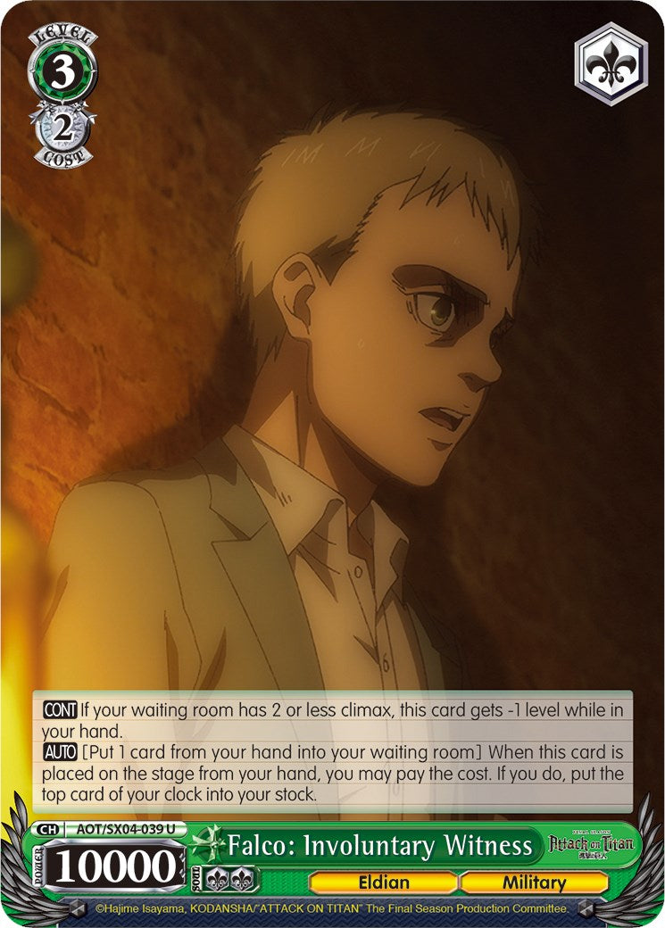 Falco: Involuntary Witness