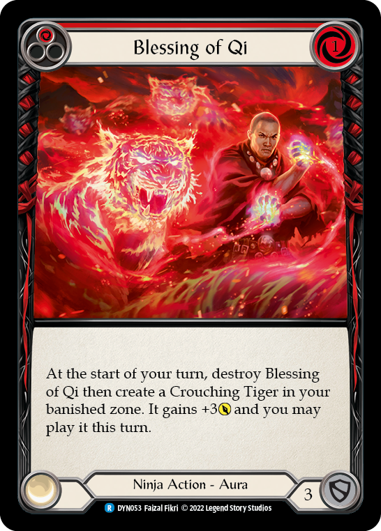 Blessing of Qi (Red) [DYN053] (Dynasty)