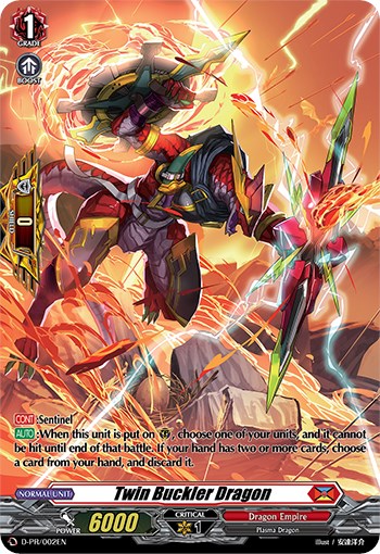 Twin Buckler Dragon (D-PR/002EN) [D Promo Cards]