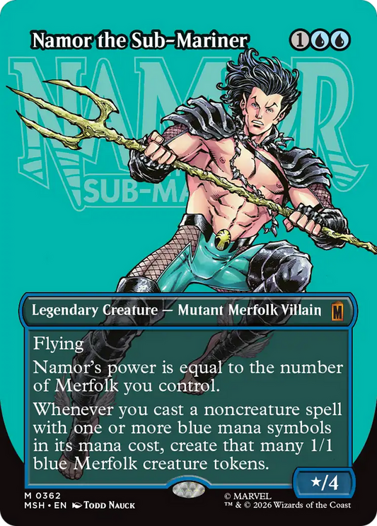 Namor the Sub-Mariner (Borderless) (0362) [Marvel Super Heroes]