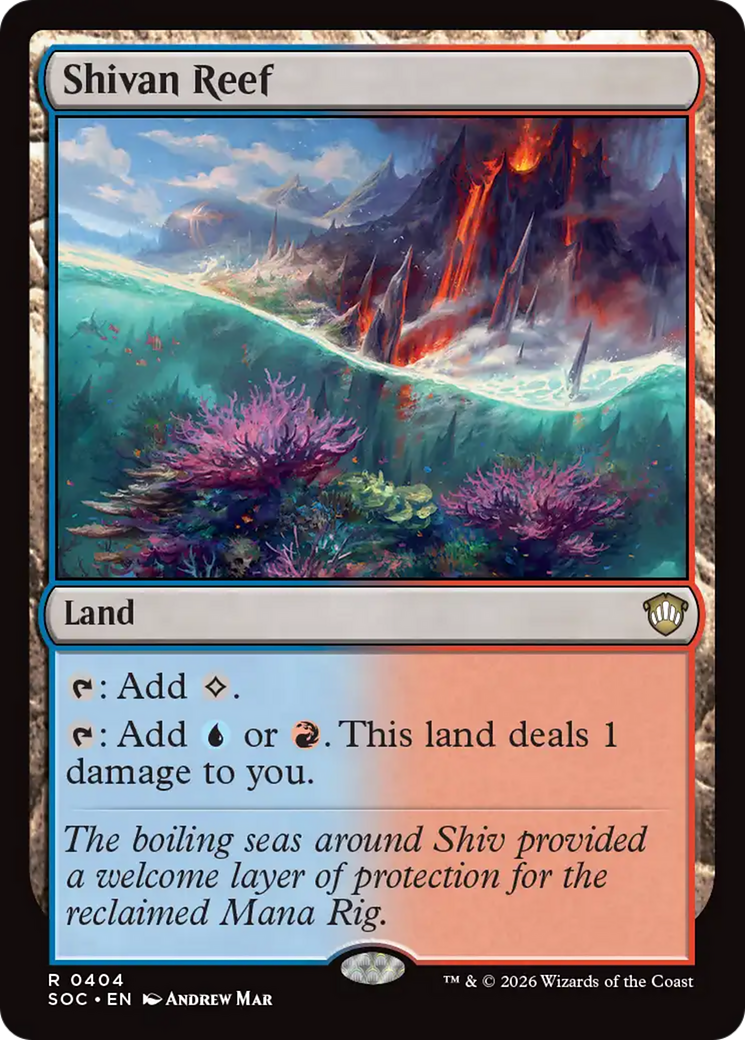 Shivan Reef [Secrets of Strixhaven Commander]