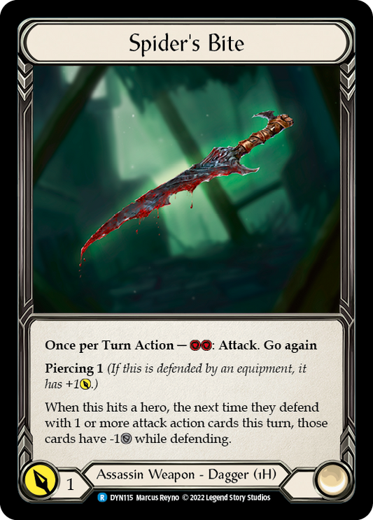 Spider's Bite [DYN115] (Dynasty)  Rainbow Foil