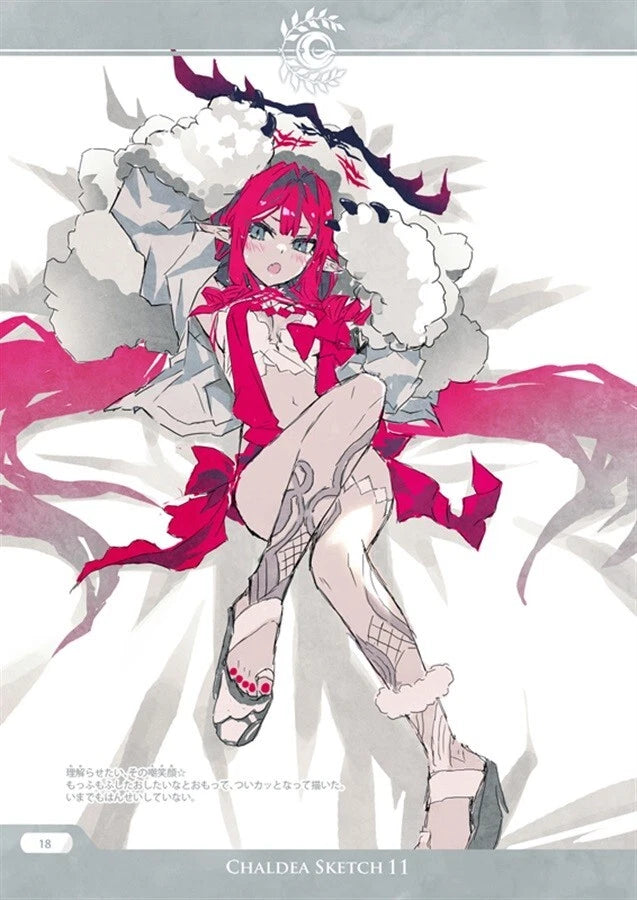 Artbook: Fate/Grand Order - Closet Child Chaldea Sketch 11