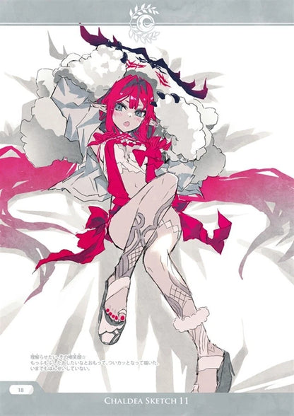 Artbook: Fate/Grand Order - Closet Child Chaldea Sketch 11