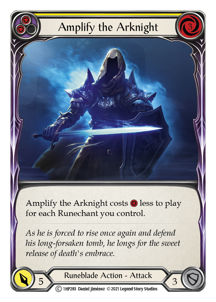 Amplify the Arknight (Yellow) [1HP283] (History Pack 1)