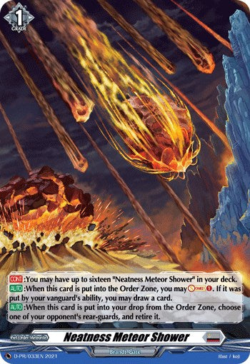 Neatness Meteor Shower (D-PR/033EN) [D Promo Cards]