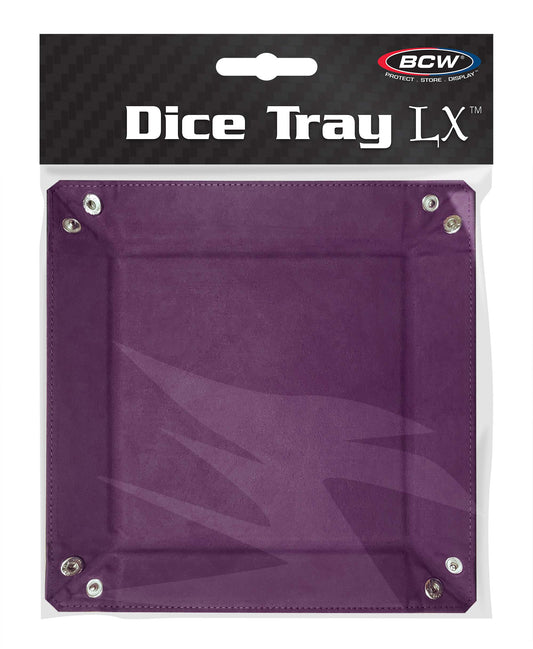 BCW Square Dice Tray - Purple