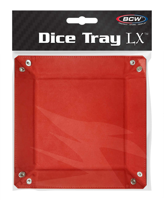 BCW Square Dice Tray - Red