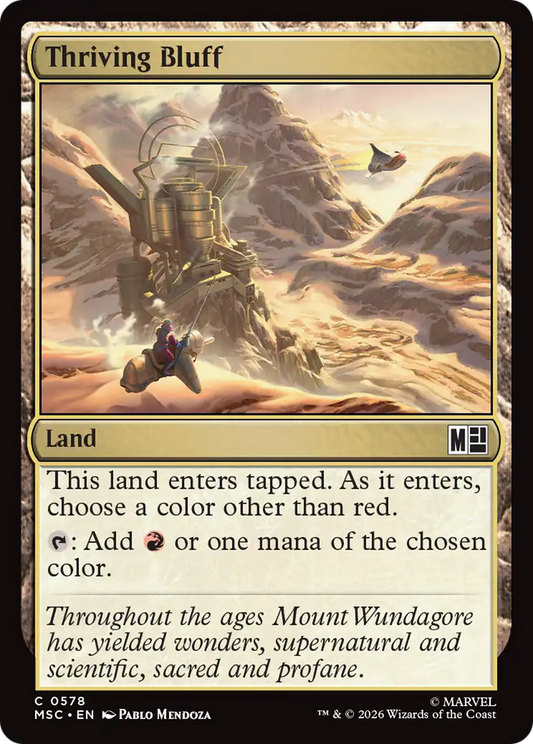 Thriving Bluff [Marvel Super Heroes Commander]