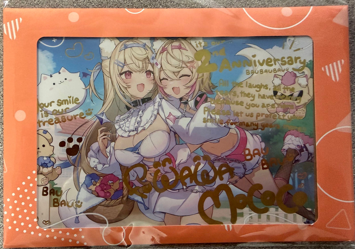 Hololive - FuwaMoco 2nd Anniversary Limited Autograph