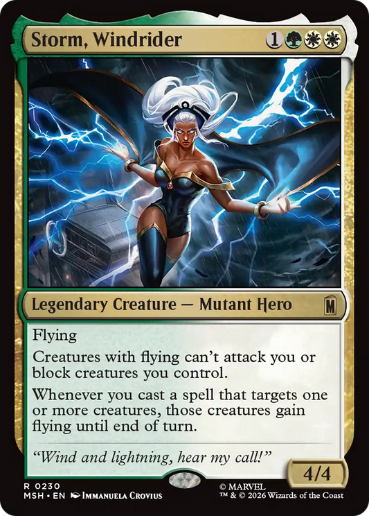 Storm, Windrider [Marvel Super Heroes]