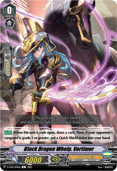 Black Dragon Whelp, Vortimer (D-PV01/294EN) [History Collection]