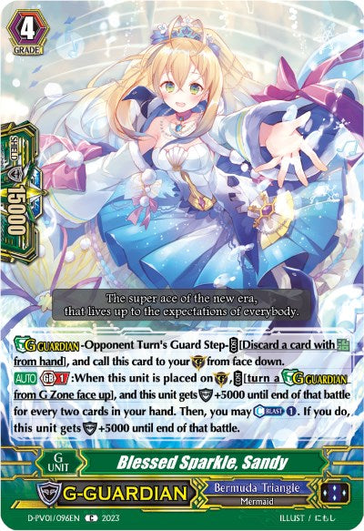 Blessed Sparkle, Sandy (D-PV01/096EN) [History Collection]