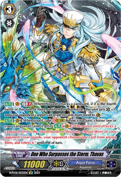One Who Surpasses the Storm, Thavas (D-PV01/SP25EN) [History Collection]