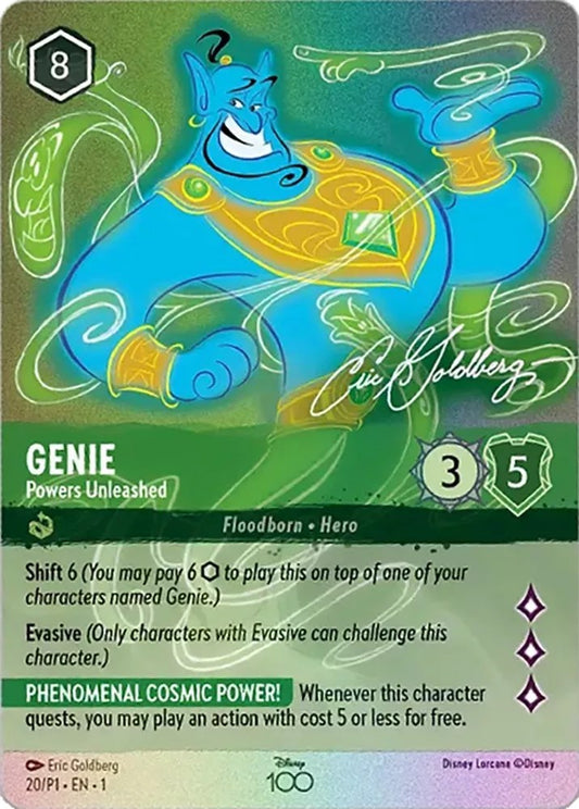 Genie - Powers Unleashed (Enchanted) (20) [Disney100 Promos]