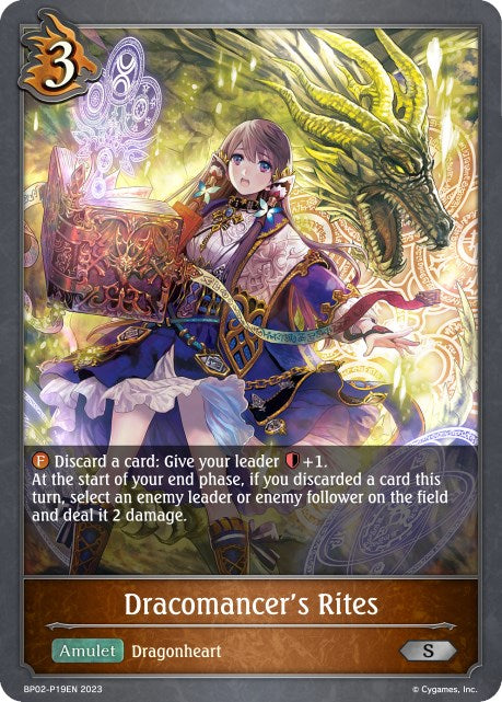 Dracomancer's Rites (Foil) (BP02-P19EN) [Reign of Bahamut]
