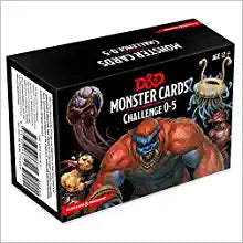 D&D - Monster Cards: Challenge 0-5