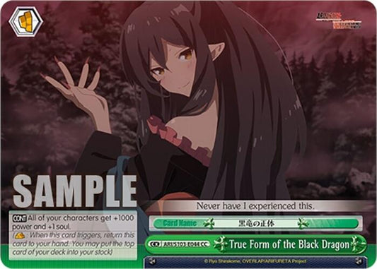 True Form of the Black Dragon (ARI/S103-E044 CC) [Arifureta: From Commonplace to World's Strongest]