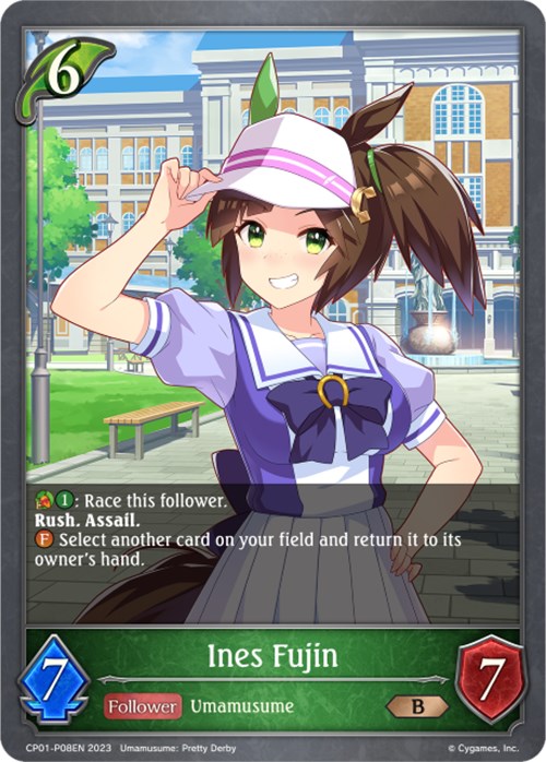 Ines Fujin (Foil) (CP01-P08EN) [Umamusume: Pretty Derby]