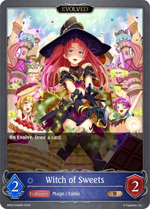 Witch of Sweets (Evolved) (BP03-049EN) [Flame of Laevateinn]