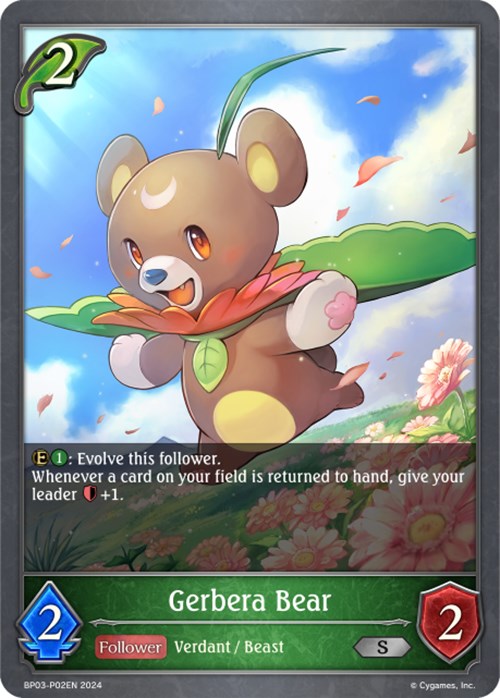 Gerbera Bear (Foil) (BP03-P02EN) [Flame of Laevateinn]