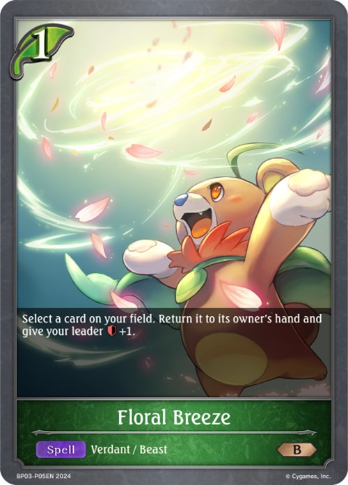 Floral Breeze (Foil) (BP03-P05EN) [Flame of Laevateinn]