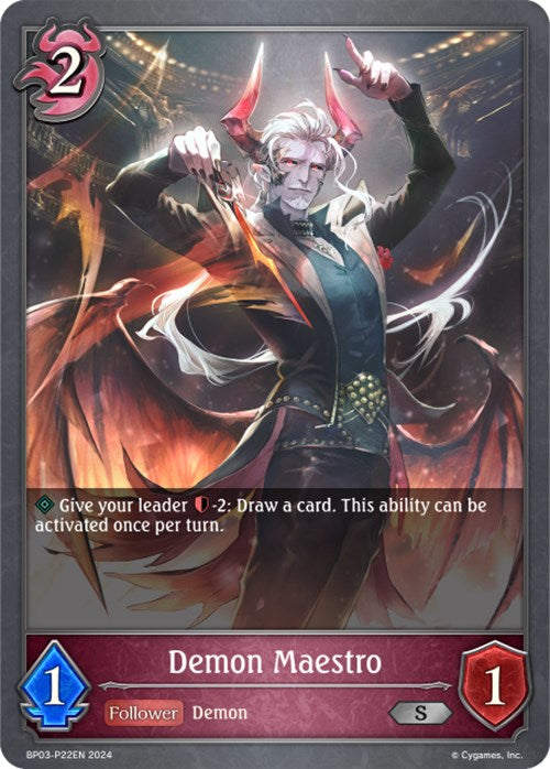 Demon Maestro (Foil) (BP03-P22EN) [Flame of Laevateinn]