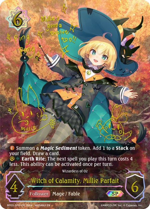 Witch of Calamity, Millie Parfait (SP) (BP03-SP01EN) [Flame of Laevateinn]