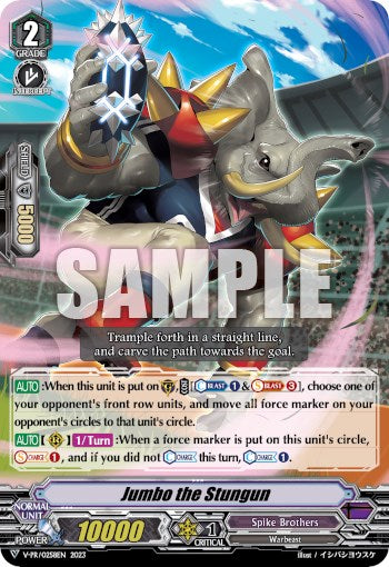 Jumbo the Stungun (V-PR/0258EN) [V Promo Cards]