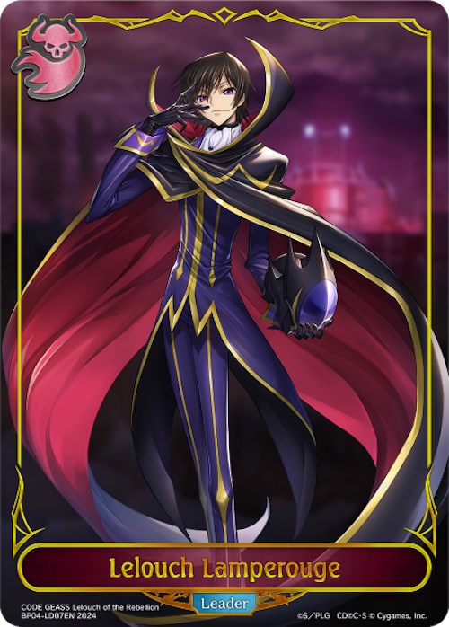 Lelouch Lamperouge (BP04-LD07EN) [Cosmic Mythos]