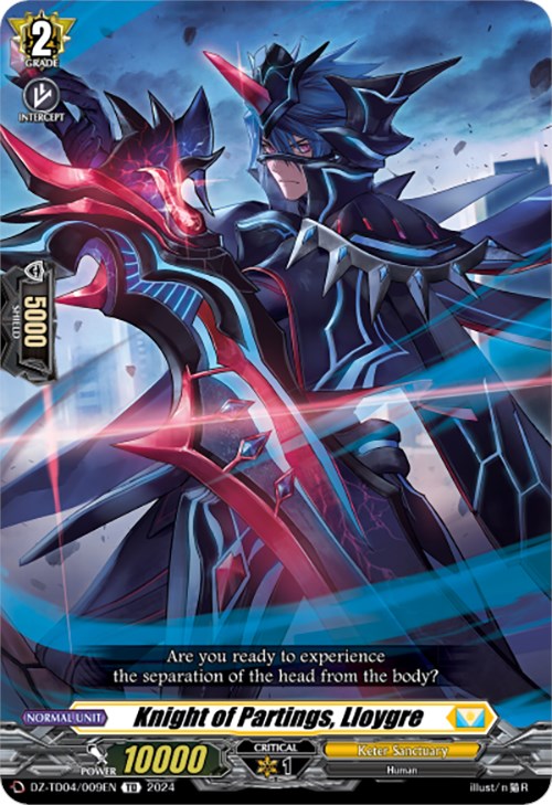 Knight of Partings, Lloygre (DZ-TD04/009EN) [Start Up Trial Deck: Keter Sanctuary]