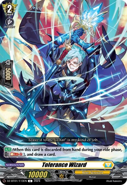 Tolerance Wizard (DZ-BT01/110EN) [Fated Clash]