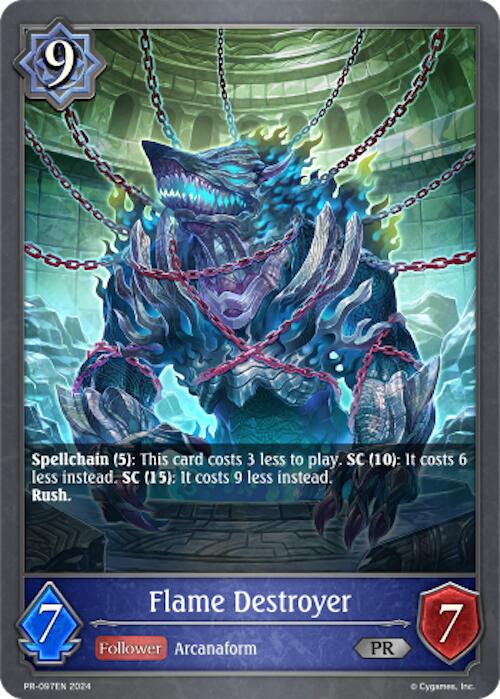 Flame Destroyer (PR-097EN) [Promotional Cards]