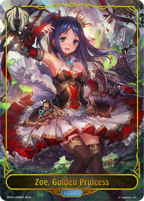 Zoe, Golden Princess (BP05-LD06EN) [Omens Eternal]