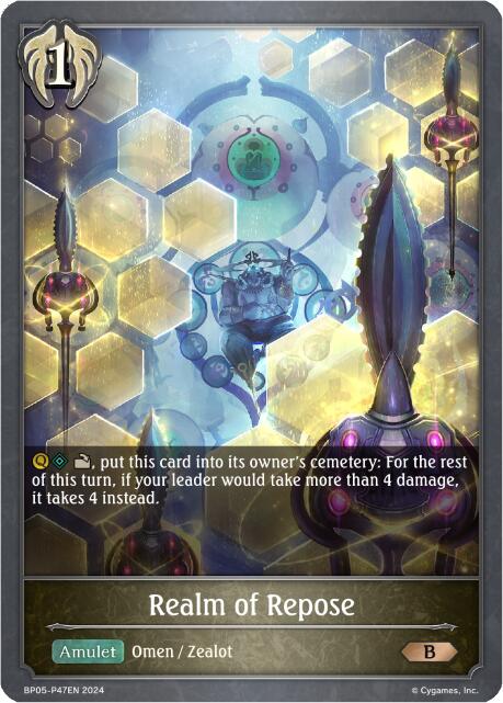 Realm of Repose - P47 (Foil) (BP05-P47EN) [Omens Eternal]