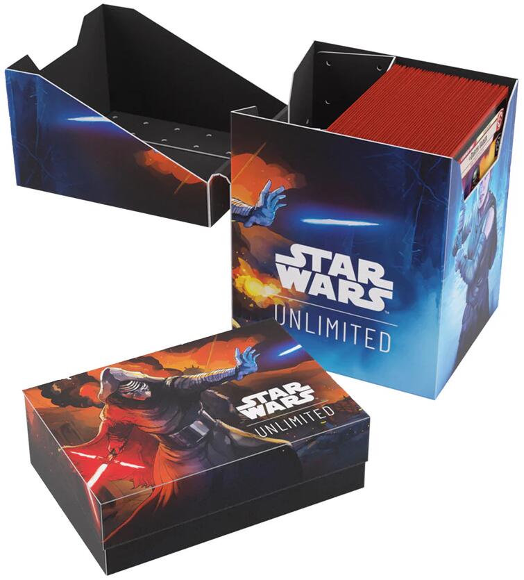 Gamegenic - Star Wars: Unlimited Soft Crate - Rey / Kylo Ren