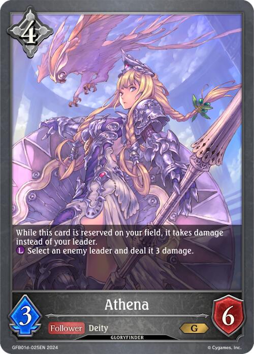 Athena (GFB01d-025EN) [GFB01: Gloryfinder Bundle 01: Guide to Glory]