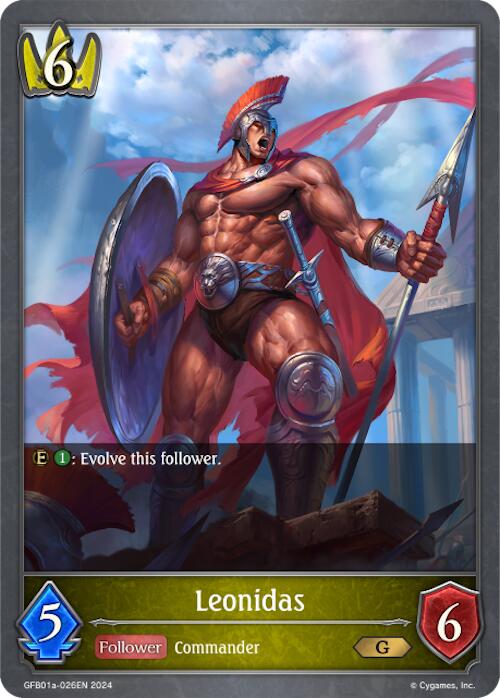 Leonidas (GFB01a-026EN) [GFB01: Gloryfinder Bundle 01: Guide to Glory]