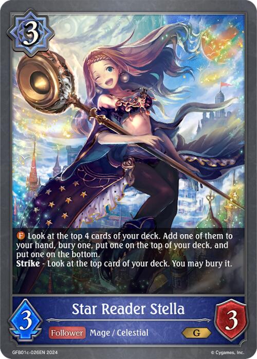 Star Reader Stella (GFB01c-026EN) [GFB01: Gloryfinder Bundle 01: Guide to Glory]