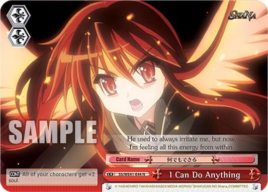 I Can Do Anything [Shakugan no Shana Premium Booster]
