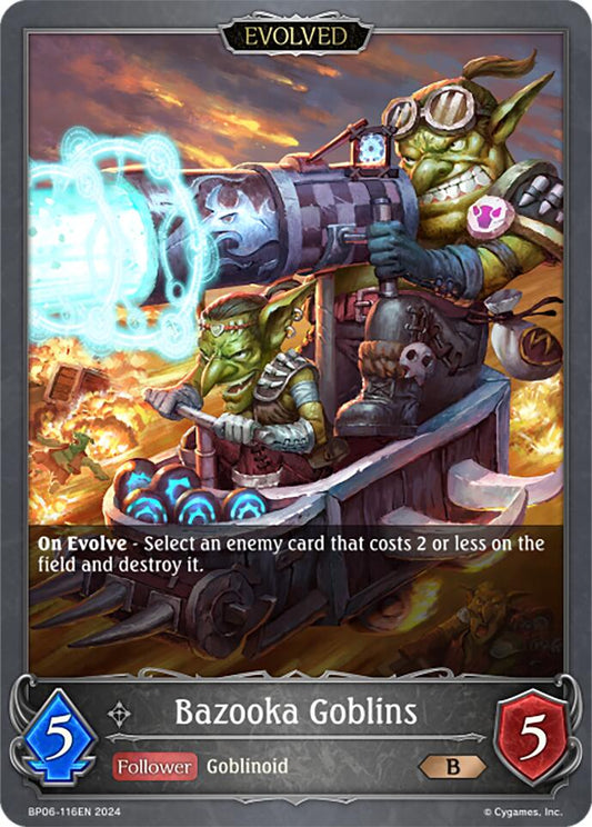 Bazooka Goblins (Evolved) (BP06-116EN) [Paragons of the Colosseum]