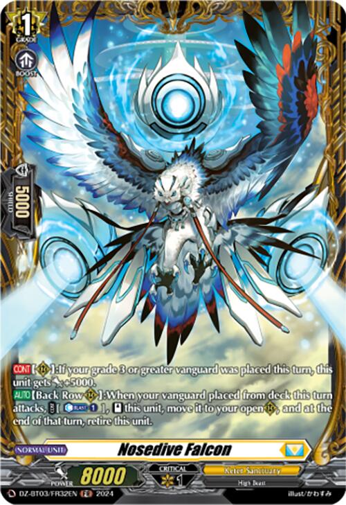 Nosedive Falcon (DZ-BT03/FR32EN) [Dimensional Transcendence]