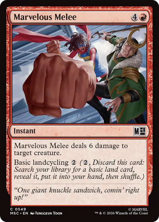 Marvelous Melee [Marvel Super Heroes Commander]