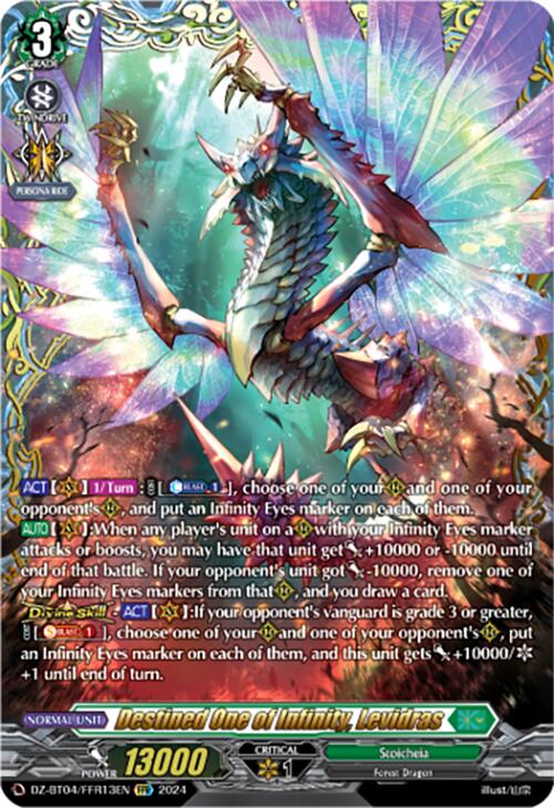 Destined One of Infinity, Levidras (DZ-BT04/FFR13EN) [Destined Showdown]